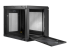 Startech 2 Post 9U 19" Wall Mount Network Cabinet, Adjustable Depth 6-15" Locking IT Switch Depth Enclosure, Vented Computer/Electronics Equipment Data Rack w/ Shelf + Hook & Loop Tape - Tilbage