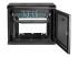 Startech 2 Post 9U 19" Wall Mount Network Cabinet, Adjustable Depth 6-15" Locking IT Switch Depth Enclosure, Vented Computer/Electronics Equipment Data Rack w/ Shelf + Hook & Loop Tape - Forside