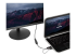 Startech 4K 30Hz HDMI to DisplayPort Video Adapter w/ USB Power - Venstre vinkel
