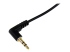 Startech 6 ft Slim 3.5mm to Right Angle Stereo Audio Cable - Højre vinkel