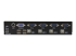 Startech 4 Port Professional VGA USB KVM Switch with Hub - Tilbage