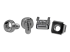 Startech M6 Screws and Cage Nuts - Flere vinkler