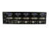 Startech 4 Port DVI VGA Dual Monitor KVM Switch USB with Audio and USB 2.0 Hub (SV431DDVDUA) - Tilbage
