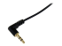 Startech 1 ft. (0.3 m) Right Angle 3.5 mm Audio Cable - Nærbillede