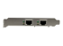 Startech Dual Port Gigabit PCI Express Server Network Adapter Card - 