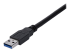 StarTech 1m Black SuperSpeed USB 3.0 Extension Cable A to A - Nærbillede