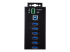 Startech 10 Port USB Hub with Power Adapter, Surge Protection, Metal Industrial USB 3.0 Data Transfer Hub, Din Rail, Wall or Desk Mountable, High Speed USB 3.1/ USB 3.2 Gen 1 5Gbps Hub - Nærbillede