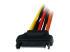StarTech 6in Latching SATA Power Y Splitter Cable Adapter - Nærbillede