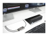Startech 2-Port DisplayPort MST Hub, Dual 4K 60Hz, DP to 2x DisplayPort Monitor Adapter, DP 1.4 Multi-Monitor Video Adapter w/ 1ft Built-in Cable, USB Powered, Windows Only - Venstre vinkel