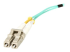 Startech 10m (30ft) LC/UPC to LC/UPC OM3 Multimode Fiber Optic Cable, Full Duplex 50/125Âµm Zipcord Fiber Cable, 100G Networks, LOMMF/VCSEL, <0.3dB Low Insertion Loss - Nærbillede