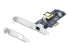 Startech 1-Port 2.5Gbps NBASE-T PoE Network Card, Intel I225-V, 802.3af/at PoE+ Multi-Gigabit NIC, PCI Express Server LAN Card, SATA Powered Desktop Ethernet Interface - Venstre vinkel