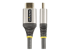 Startech 3ft (1m) Premium Certified HDMI 2.0 Cable with Ethernet, High Speed Ultra HD 4K 60Hz HDMI Cable HDR10, ARC, HDMI Cord For Ultra HD Monitors, TVs, Displays, w/ TPE Jacket - Flere vinkler