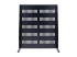 Startech 1U Server Rack Shelf, 2U 22in Universal Fixed Vented Network Rack Shelf/Cantilever Tray for 19" AV/Data/Network Equipment Enclosure w/Cage Nuts & Screws, 50lbs Weight Cap. - Top