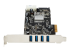 Startech 4 Port USB 3.0 PCIe Card w/ 4 Dedicated Channels - Venstre side