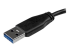 StarTech 0.5m 20in Slim USB 3.0 A to Micro B Cable M/M - Nærbillede