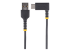 StarTech 1ft (30cm) USB A to C Charging Cable Right Angle, Heavy Duty Fast Charge USB-C Cable, USB 2.0 A to Type-C, Durable and Rugged Aramid Fiber, 3A, S20/iPad/Pixel - Forside