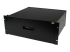 Startech 4U Black Steel Storage Drawer for 19in Racks and Cabinets - Venstre vinkel