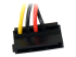 StarTech 6in 4 Pin LP4 to Right Angle SATA Power Cable Adapter - Nærbillede