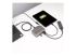 Startech 10-Port USB-C Hub, 8x USB-A + 2x USB-C, Self-Powered w/ 65W Power Supply, USB 3.1 10Gbps Hub w/ BC1.2 Charging, Desktop/Laptop USB Hub with 3ft Locking USB-IF Certified Cable - Venstre vinkel