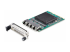 Startech 4-Port RJ45 Gigabit OCP 3.0 Server Network Card, Intel I350 - Venstre vinkel