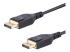 StarTech 10ft/3m VESA Certified DisplayPort 1.4 Cable, 8K 60Hz HBR3 HDR, Super UHD DisplayPort to DisplayPort Monitor Cord, Ultra HD 4K 120Hz DP 1.4 Video Cable M/M DP Connectors - Højre vinkel
