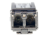 Startech MSA Uncoded Compatible SFP Module, 1000BASE-SX, 1GbE Multi Mode (MMF) Fiber Optic Transceiver, 1GE Gigabit Ethernet SFP, LC Connector, 550m, 850nm, DDM, 1Gbps Mini GBIC Module - Venstre side