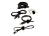 Startech 6in Hook and Loop Cable Ties, 50 Pack, Black, Reusable Cable Straps, Adjustable and Flexible, Cord Organizer Tie/Wraps for Professional Cable Management - Venstre vinkel
