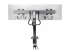 Startech Desk Mount Dual Monitor Arm w/ Crossbar, Up To 27" Displays - Tilbage