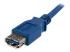 StarTech 1m Blue SuperSpeed USB 3.0 Extension Cable A to A - Nærbillede