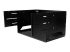 Startech 4U Open Frame Wall Mount Network Rack w/ Built in Shelf - Højre vinkel