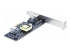 Startech 1-Port 2.5Gbps NBASE-T PoE Network Card, Intel I225-V, 802.3af/at PoE+ Multi-Gigabit NIC, PCI Express Server LAN Card, SATA Powered Desktop Ethernet Interface - Top