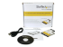 Startech 2 Port Flush Mount ExpressCard 54mm SuperSpeed USB 3.0 Card Adapter with UASP - Flere vinkler