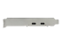 Startech PCIe USB 3.1 Card, 2x USB C 3.1 Gen 2 10Gbps, PCIe Gen 3 x4, ASM3142 Chipset, USB Type-C PCI Express Card, 2-Port USB 3.2 Gen 2x1 Expansion Add-On Card, Windows, macOS, Linux - Venstre side