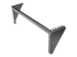 Startech 2U Vertical Wall Mount Patch Panel Bracket - Tilbage