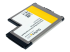 Startech 2 Port Flush Mount ExpressCard 54mm SuperSpeed USB 3.0 Card Adapter with UASP - Højre vinkel