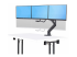 Startech Crossbar Triple Monitor Desk Mount, VESA 75x75/100x100 - Højre vinkel