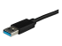 Startech USB 3.0 to HDMI Adapter, 1080p (1920x1200), Slim/Compact USB to HDMI Display Adapter Converter for Monitor, USB Type-A External Video & Graphics Card, Black, Windows Only - Nærbillede