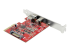 Startech 2-Port 10Gbps USB-A & USB-C PCIe Card, USB 3.1 Gen 2 PCI Express Type C/A Host Controller Card Adapter, USB 3.2 Gen 2x1 PCIe Desktop Expansion Add-On Card, Windows/macOS/Linux - Tilbage