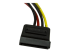 StarTech 6in 4 Pin LP4 to SATA Power Cable Adapter - Nærbillede