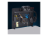 Startech Clamp-On Pegboard with Accessories, 16.5 x 12.5in (42 x 32cm), Steel Pegboard, Desktop Storage Organizer, Desk Mount Peg Board, Black - Venstre vinkel