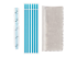 Startech Privacy Screen Adhesive Strips and Mounting Tabs, Installation Kit for Laptop/Computer Monitor Anti Glare Privacy Filters, Replacement Strips and Holder Tabs - Forside