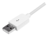 Startech 3m (10ft) Long White Apple® 8-pin Lightning Connector to USB Cable for iPhone / iPod / iPad - Højre vinkel