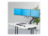 Startech Crossbar Triple Monitor Desk Mount, VESA 75x75/100x100 - Højre vinkel