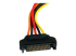 StarTech 12in 15 pin SATA Power Extension Cable - Nærbillede