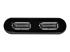 StarTech USB 3.0 to Dual DisplayPort Adapter 4K 60Hz, DisplayLink Certified, Video Converter with External Graphics Card - Højre side