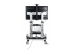 Startech Rolling TV Cart/Stand On Wheels, Up to 100inch/220lb Screens - Tilbage